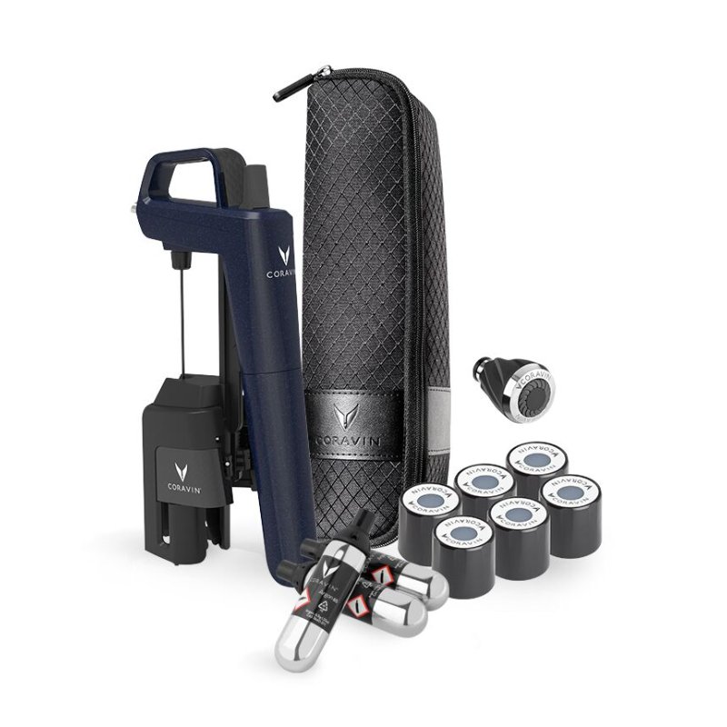 Coravin Timeless Six+ Vinsystem - Ocean Blue Limited Edition