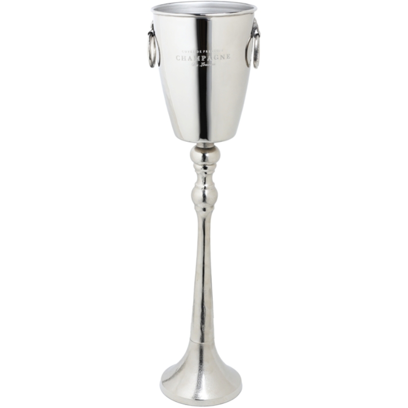 Elegant champagnekylare på stativ
