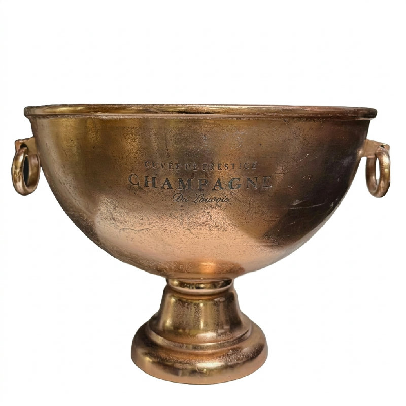 Champagneskål vintage koppar Ø 47 cm