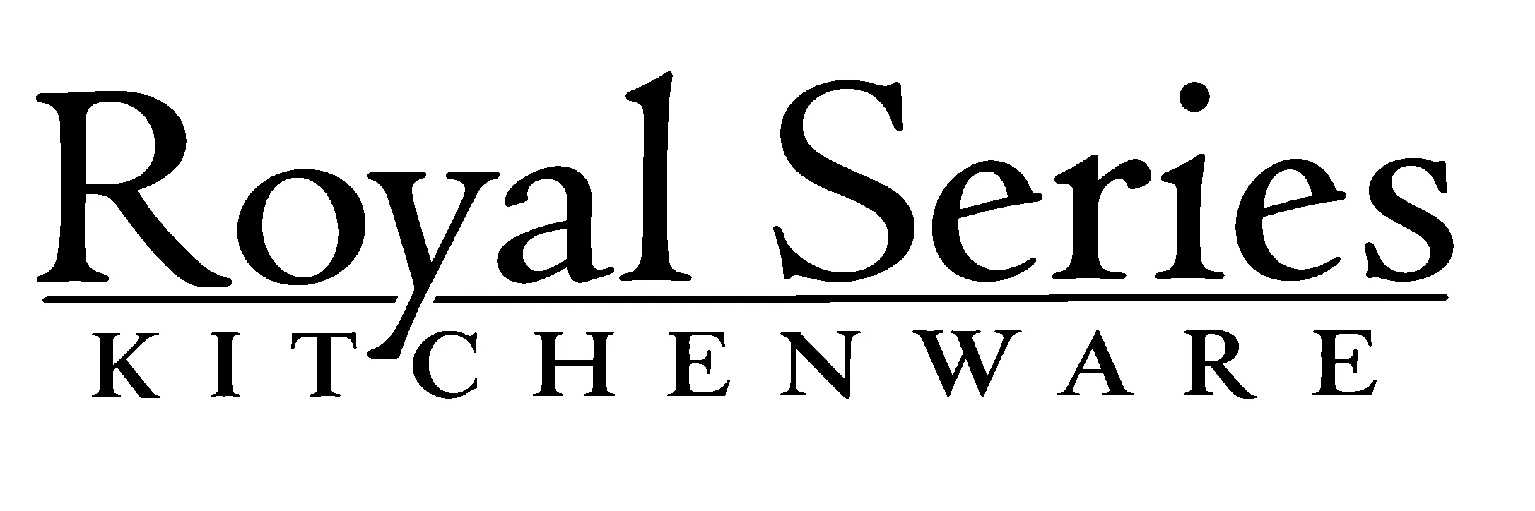 Logo för Royal Series — eleganta glas och professionell barutrustning