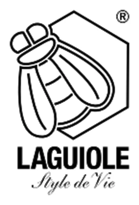 Logo för Laguiole — franska korkskruvar och vintillbehör i världsklass