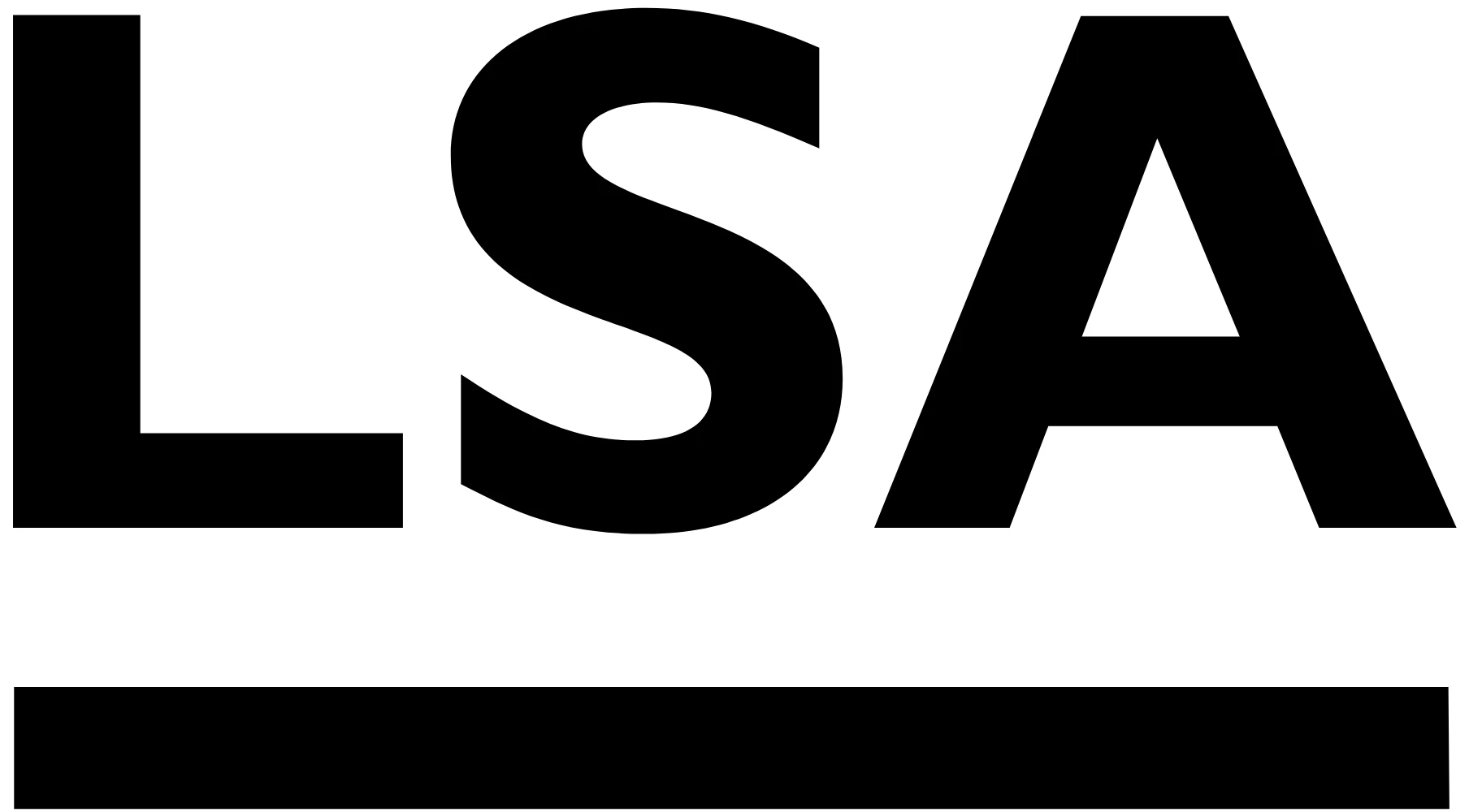 Logo for LSA International — håndlavede glas, karafler og barudstyr