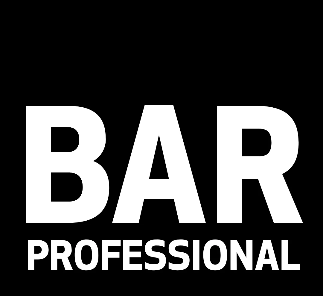 Barprofessional logotyp – professionell barutrustning