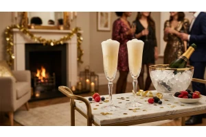 Festliga nyårscocktails med Champ slush ice – Se recept