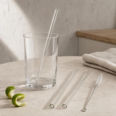 Glassugrör
