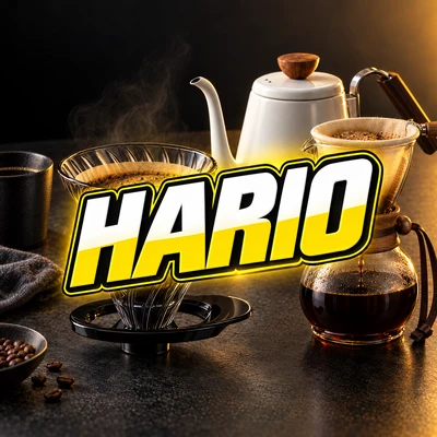Hario kaffeutrustning