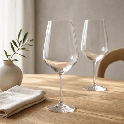 Rödvinsglas