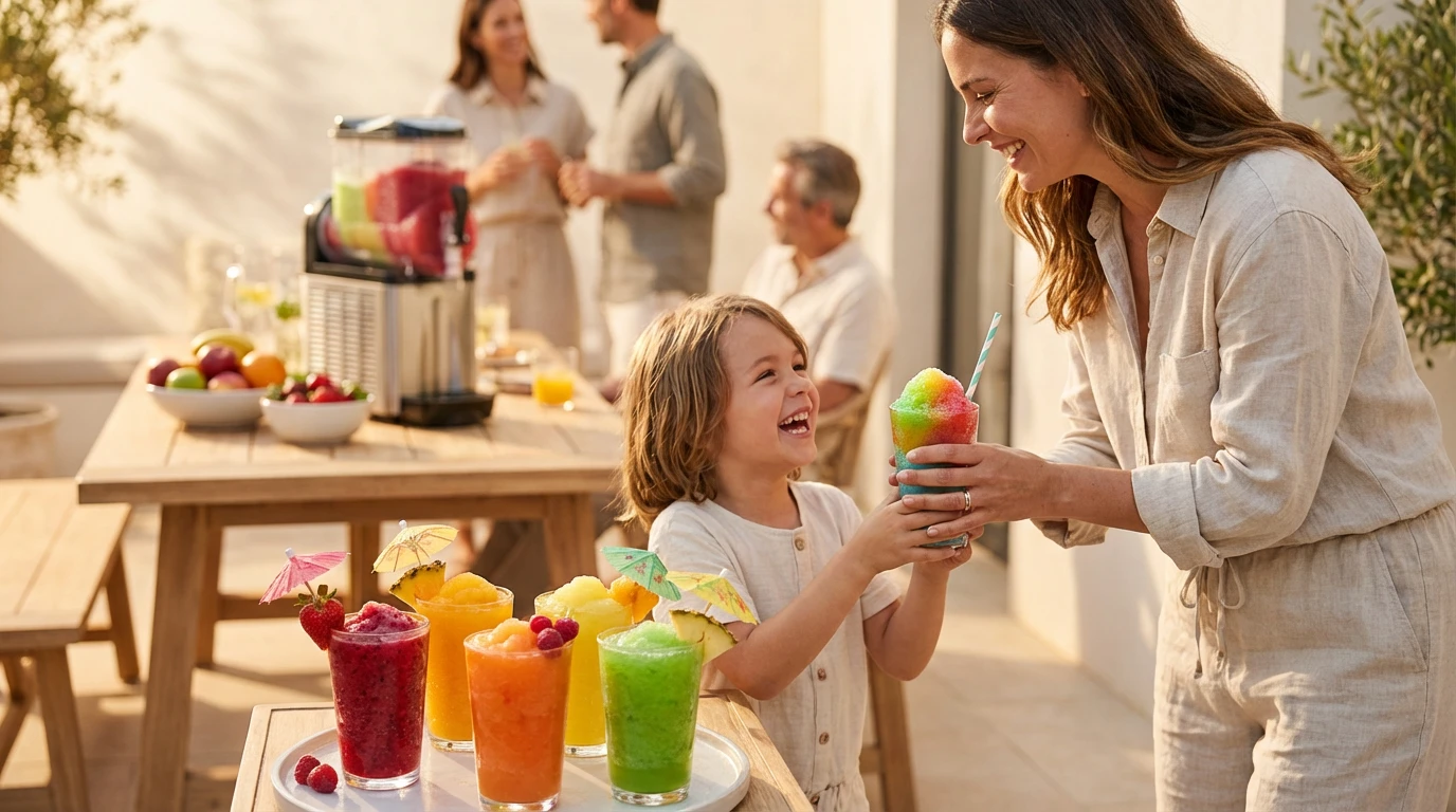 Alkoholfri Slush Ice: Läckra recept för barn och vuxna