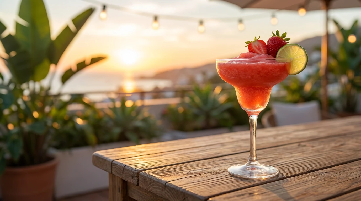 Frozen Strawberry Daiquiri recept: Det bästa receptet för sommaren