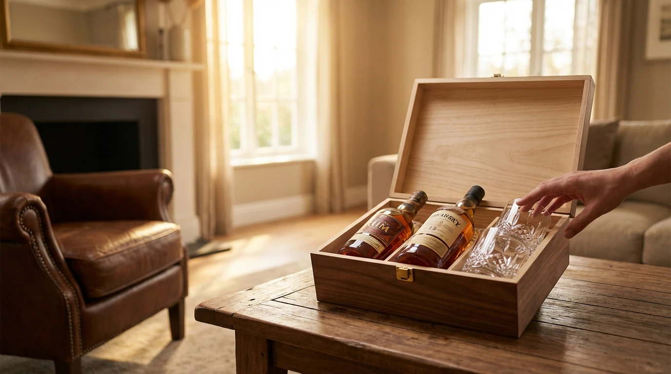 Presentförpackning med sprit – Den perfekta presenten till livsnjutaren