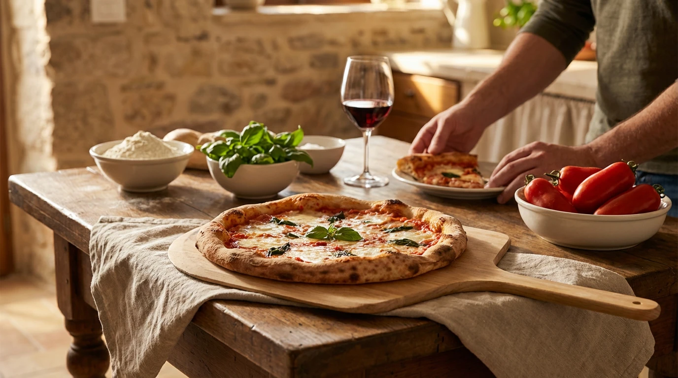 Hemlagat pizzarecept: Guide till krispig och autentisk pizza