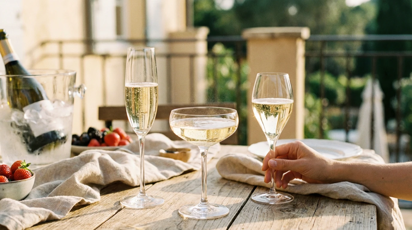 Champagneglas guide: Välj rätt glas för dina bubblor