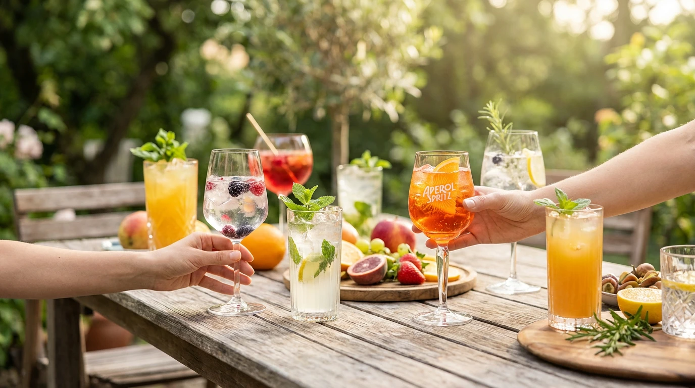 10 enkla sommardrinksrecept till din nästa trädgårdsfest