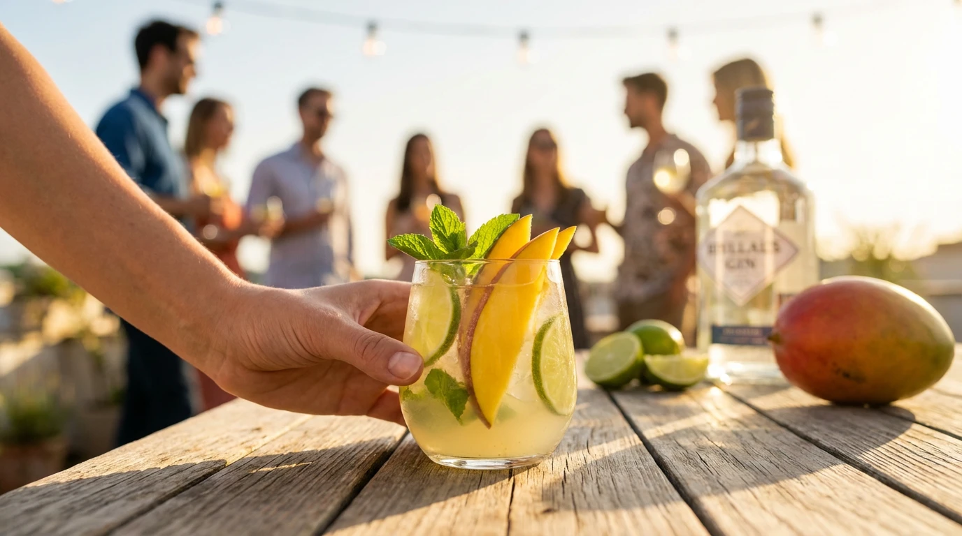 Original Gin Hass recept: Danmarks populäraste mango-cocktail