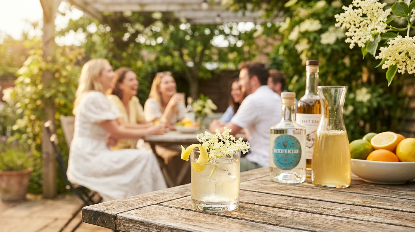 Läcker fläderblomstdrink recept – Fräsch och somrig cocktail