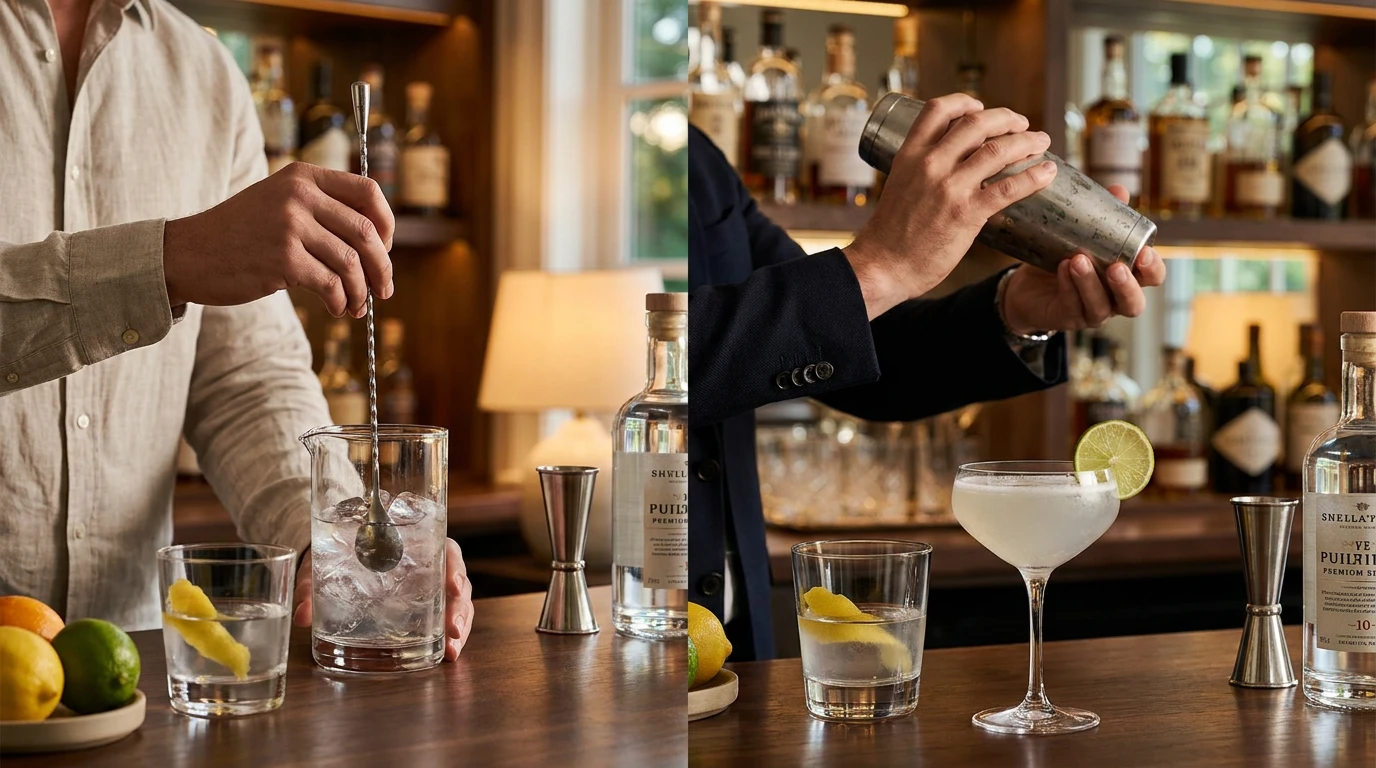Stirred vs Shaken Guide: När ska du röra eller skaka?