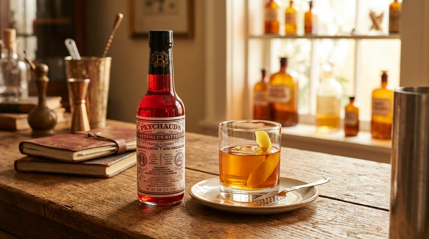 Peychaud's bitters guide: Historien och recept med den röda bitter