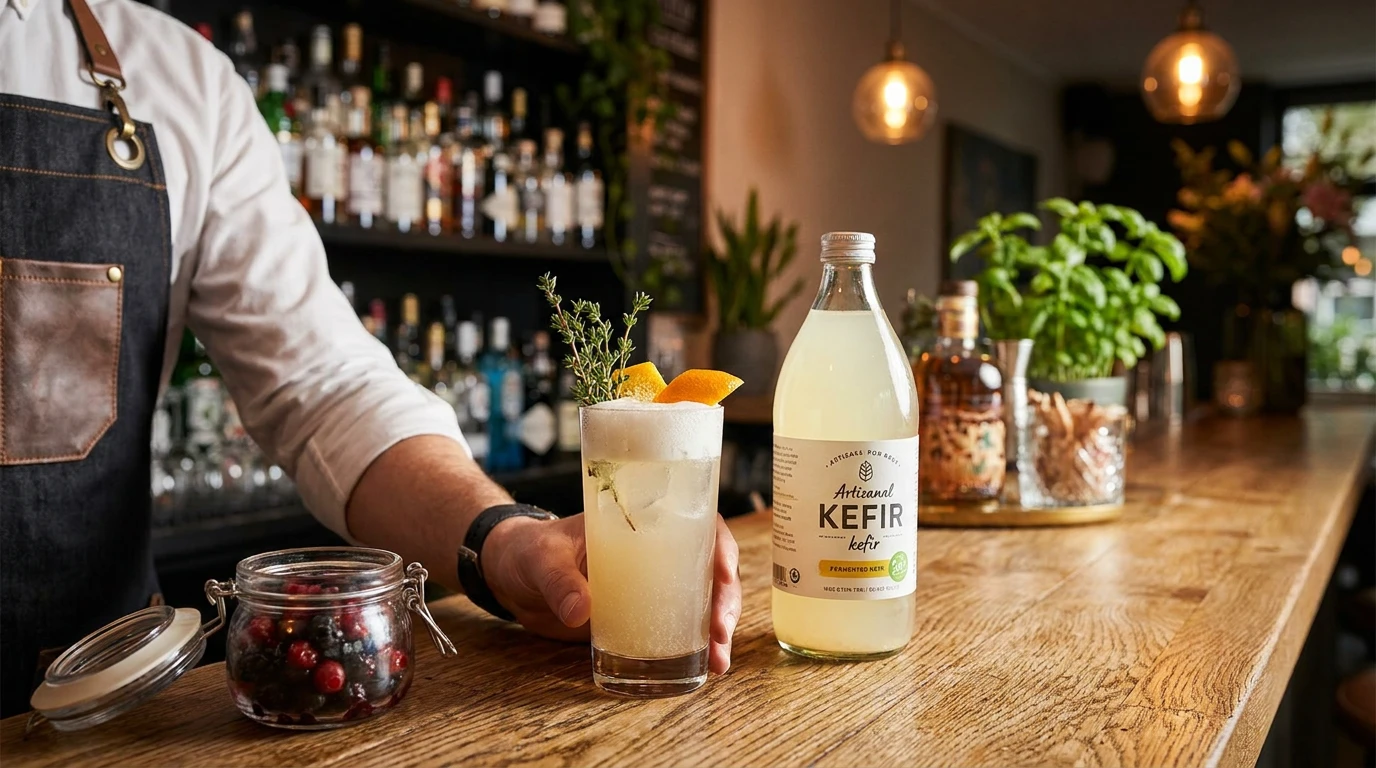 Kefir Guide: Sådan använder du den hälsosamma drycken i baren