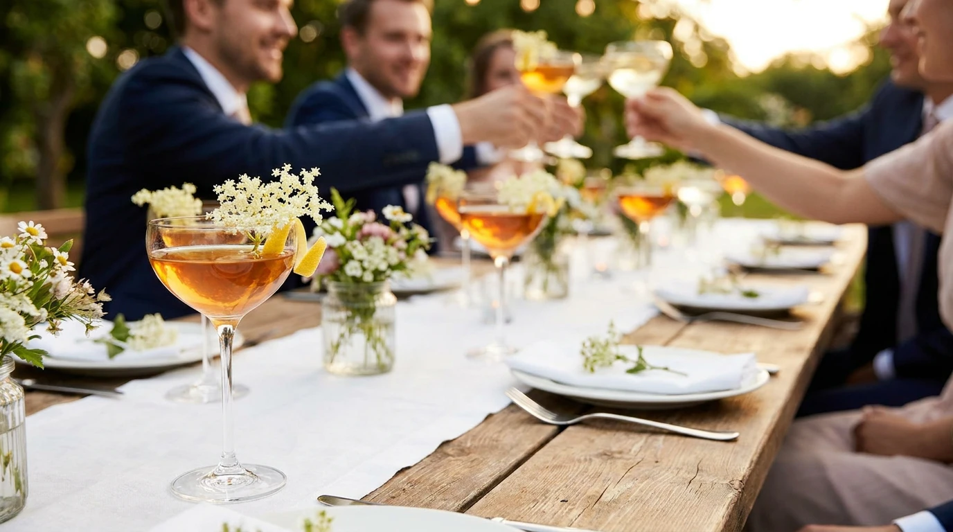 Snaps till bröllop: Ge den traditionella skålen en modern twist
