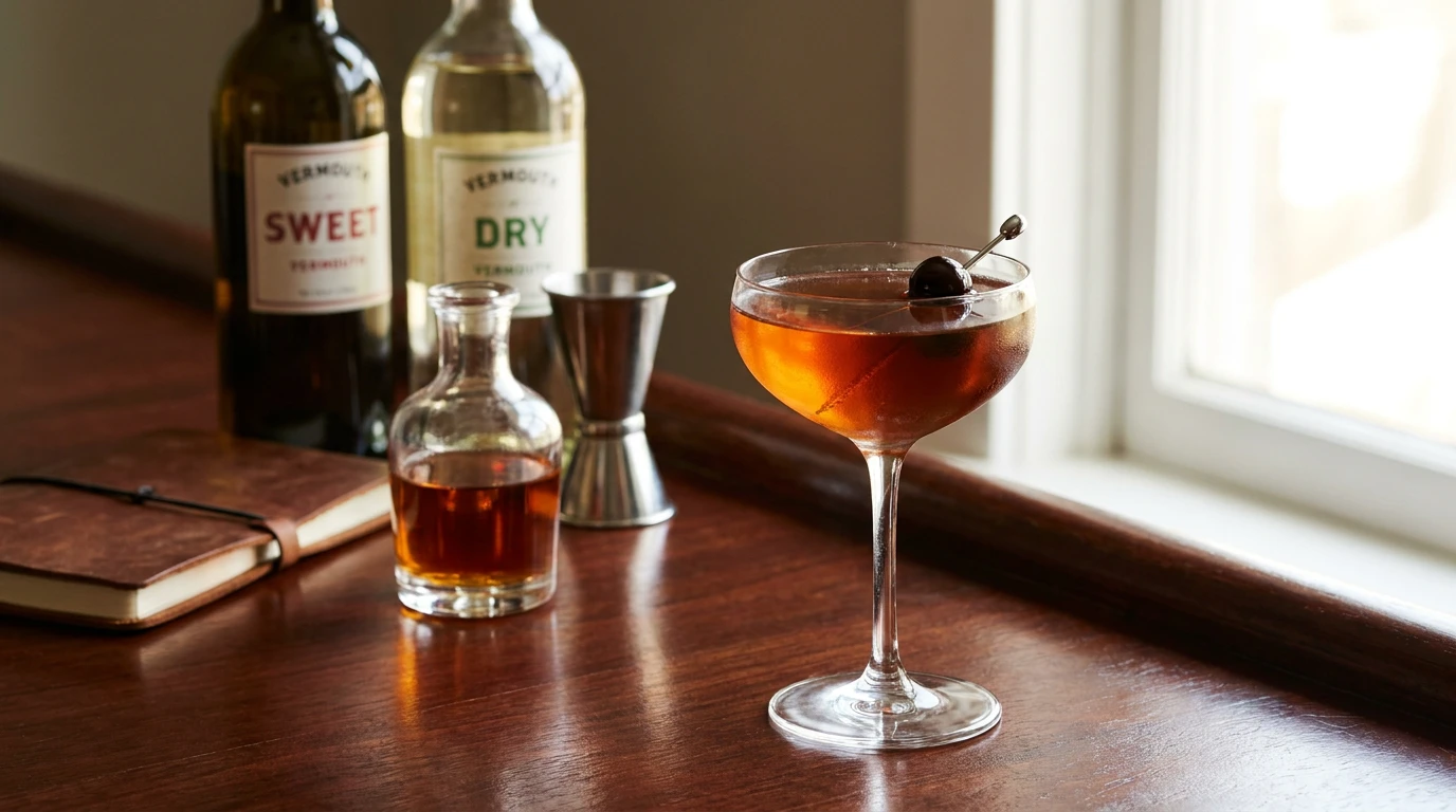 Perfect Manhattan recept – Den ideala balansen av vermouth