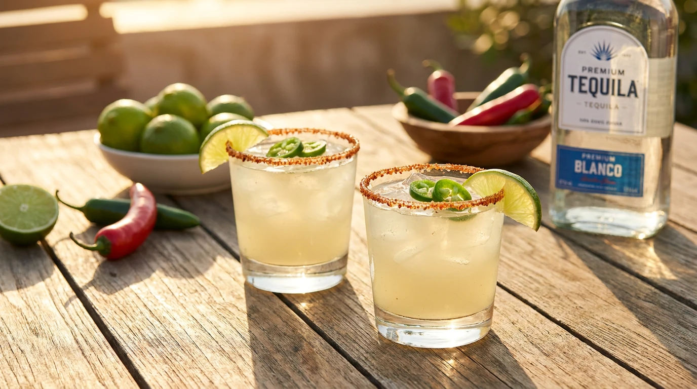 Spicy Margarita recept: En eldhet cocktail med chili