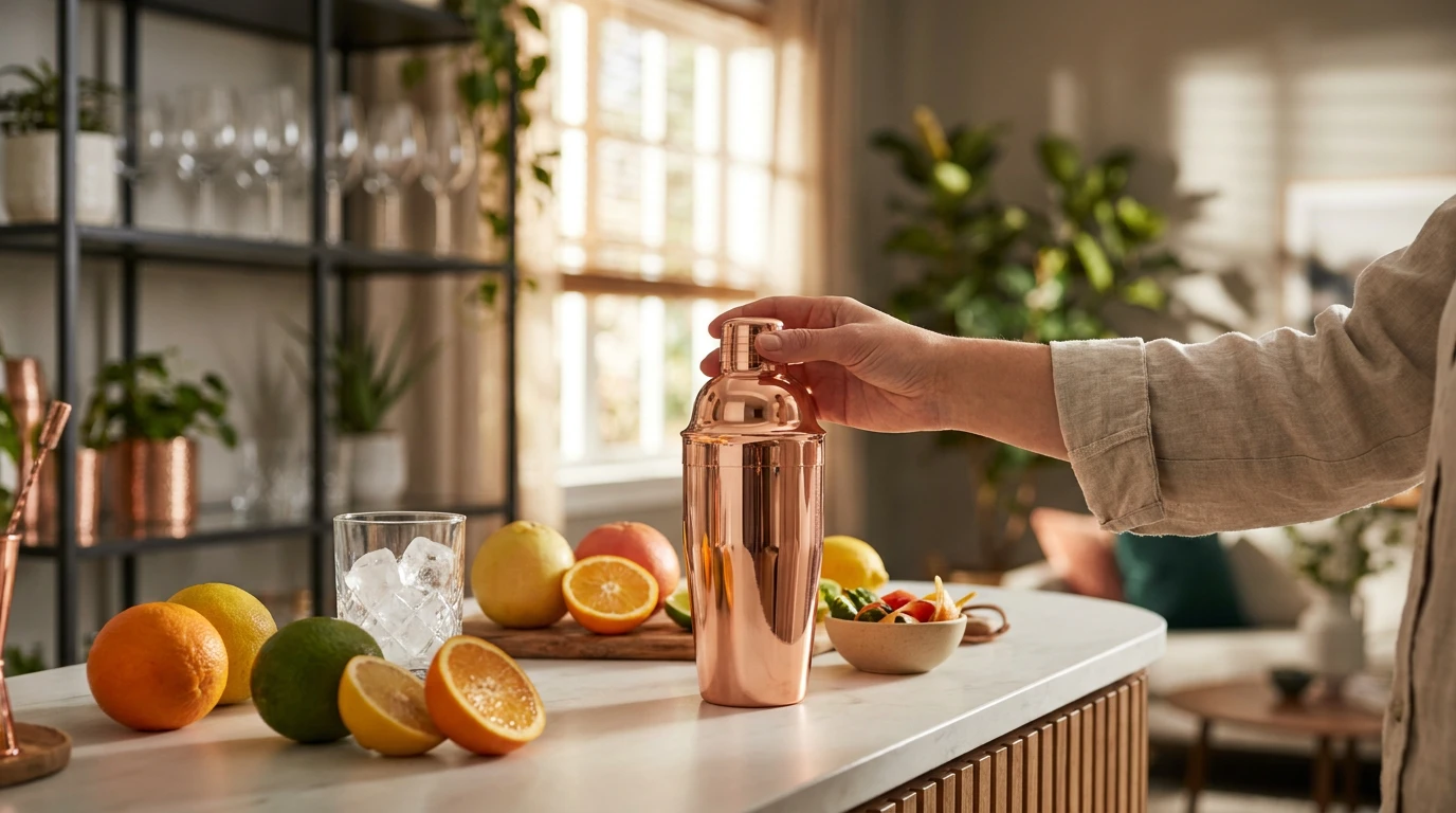Koppar shaker guide: Lägg till elegans till din hemmabar