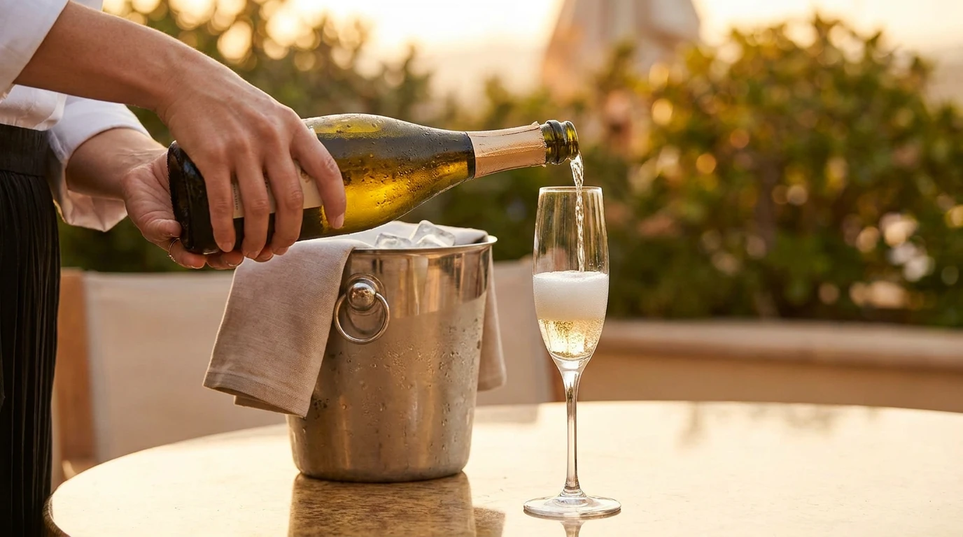 Champagne serveringsguide: Så här serverar och öppnar du bubblorna
