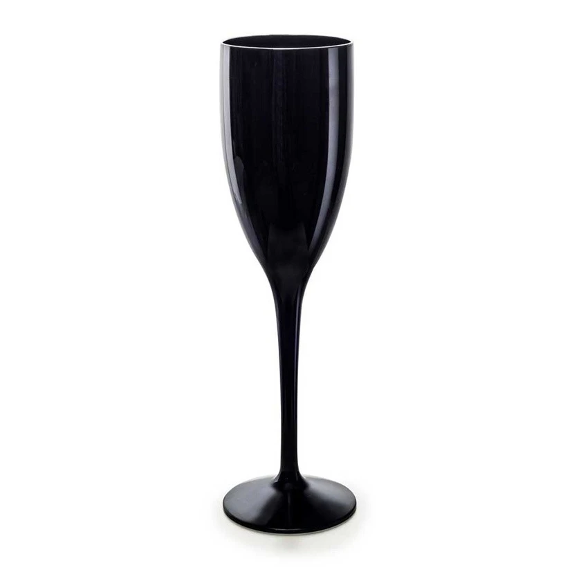 Champagneglas svart 15 cl CH15-N by Rbdrinks color Svart