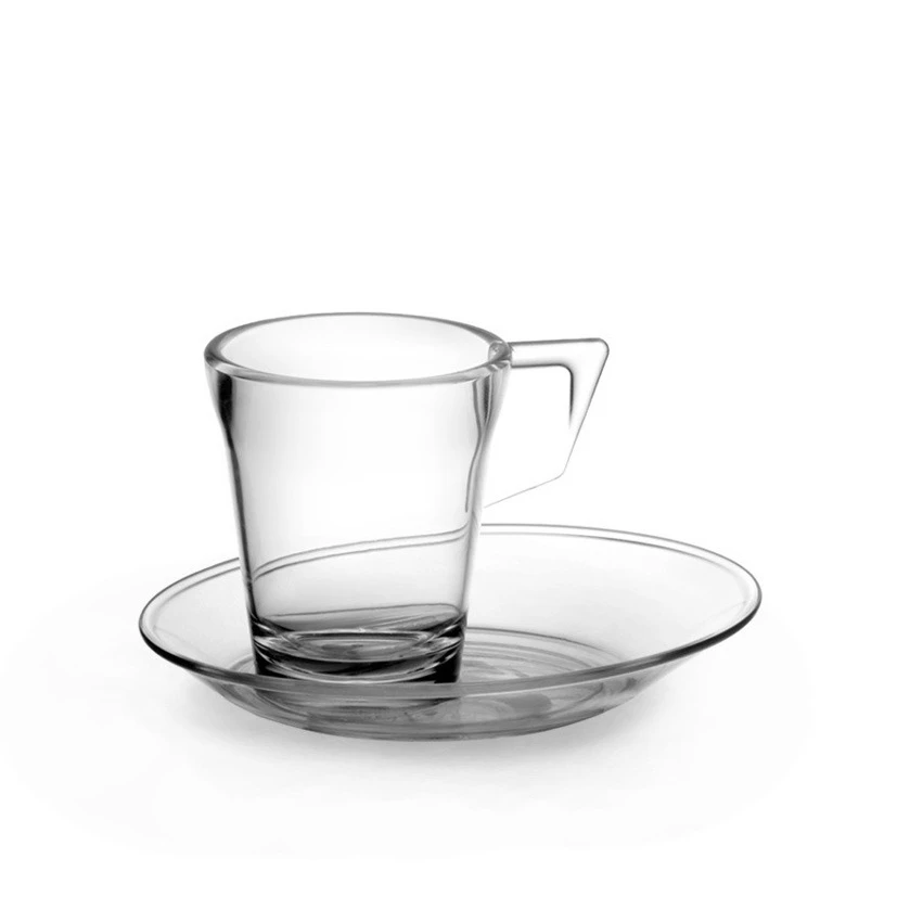 Espressokopp 9 cl i klar polykarbonat CHA9-T by Rbdrinks color Svart