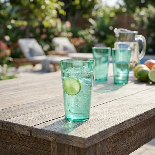 Bf5 Stapelbart Glas Grönt Polykarbonat ECO30-V  color Grön