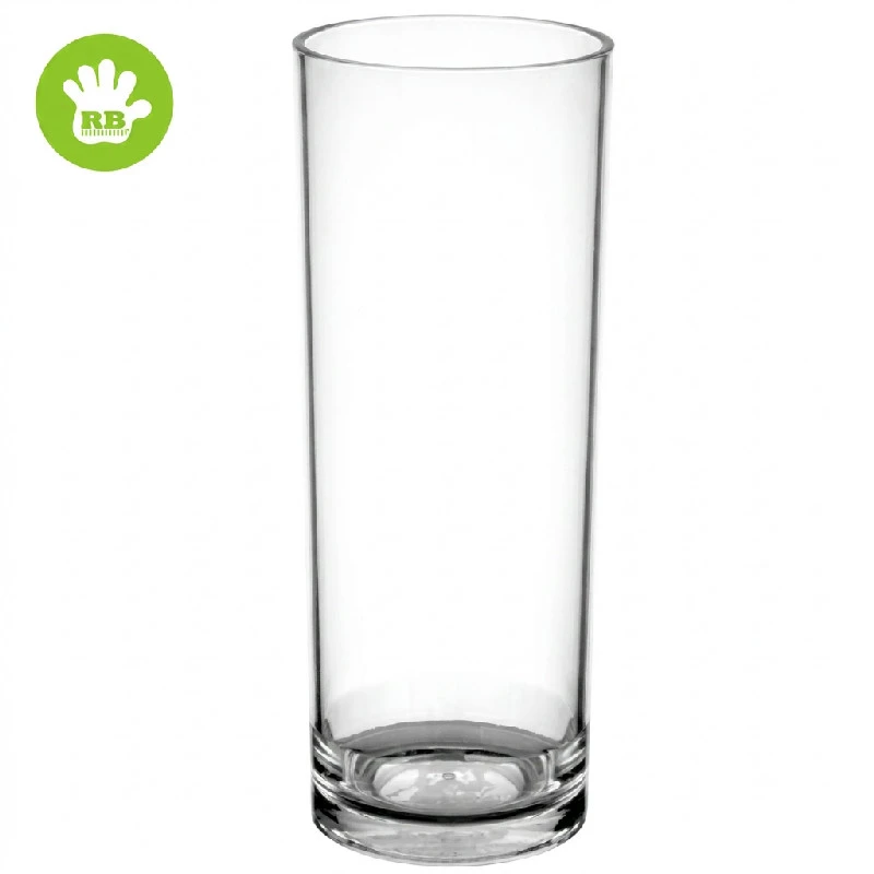 Longdrinkglas 30 cl i polykarbonat FAN33-T by Rbdrinks color Svart