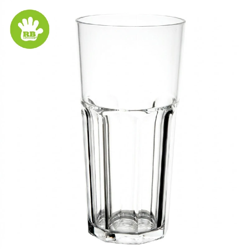 Retroglas 50 cl i polykarbonat GR50-T  color Svart