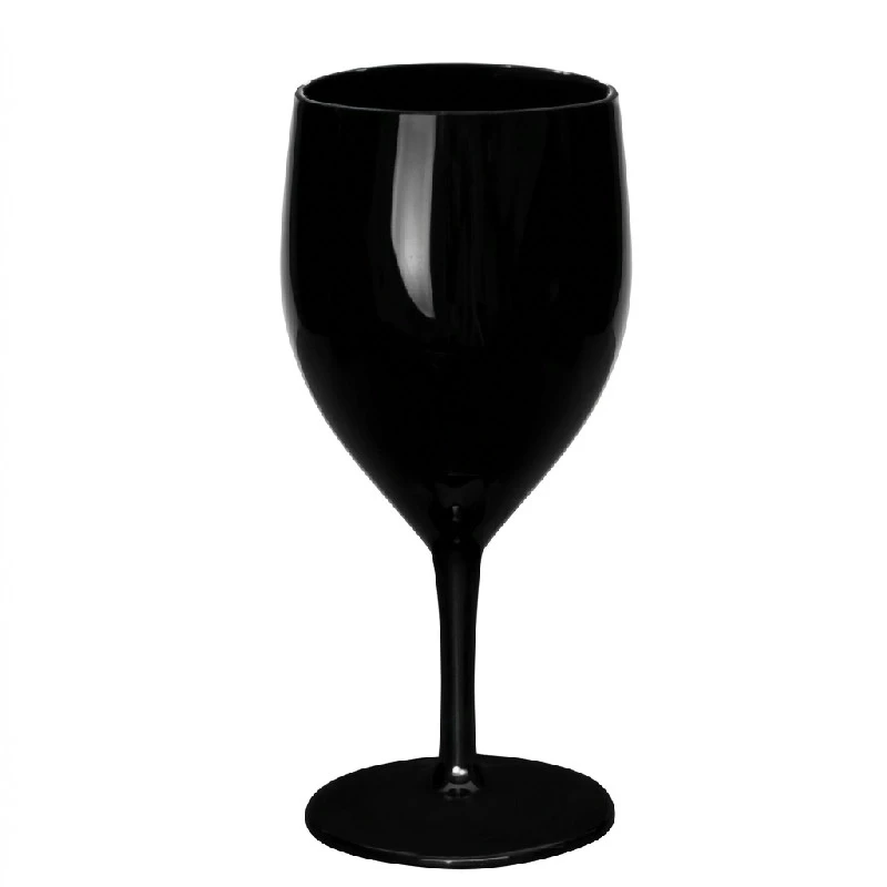 Vinglas svart 25 cl polykarbonat VN25-N by Rbdrinks color Svart