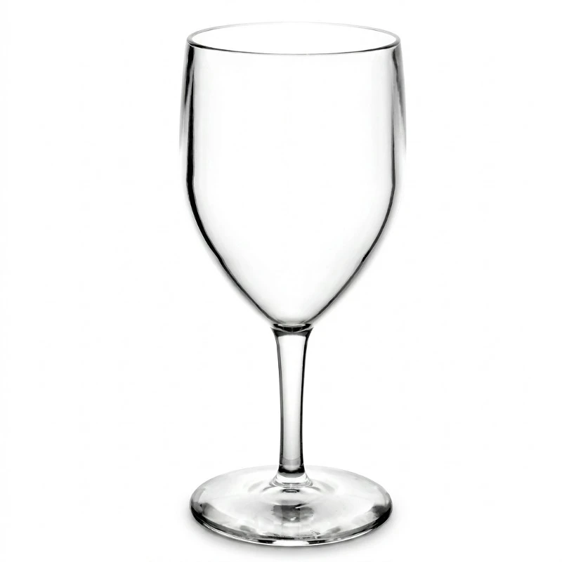 Vinglas 25 cl i klar polykarbonat VN25-T by Rbdrinks color Svart