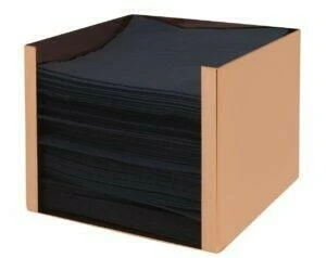 Servetthållare i kopparfinish - 13x13x10,1 cm BTBL3475 by Beaumont color Svart