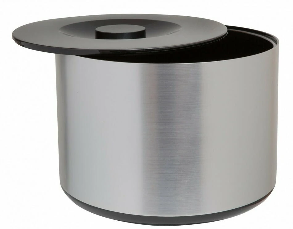 Ishink i plast med aluminiumeffekt 10,5 L BTBL3495 by Beaumont color Silver/svart