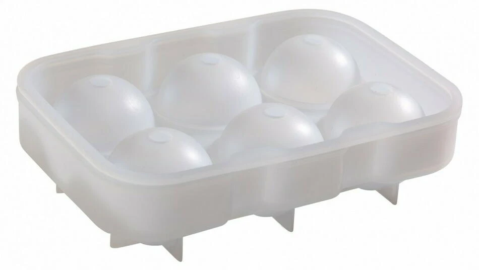 Isbollsform i silikon 6 fack BTBL3351 by Beaumont color Svart