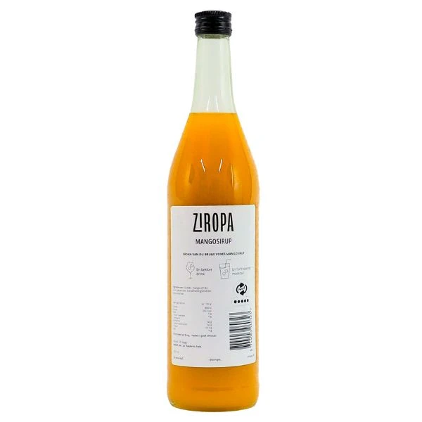 Ziropa Dansk Mango Sirap FL 70 61344 by Ziropa color Svart