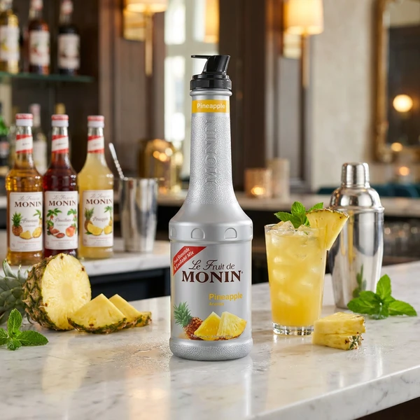 Monin Purémix Ananas FL 100 61197 by MONIN color Svart