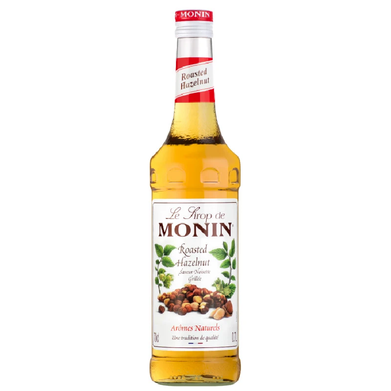 Monin Syrup Roasted Hazelnut / Rostad Hasselnöt FL 70 61199 by MONIN color Svart