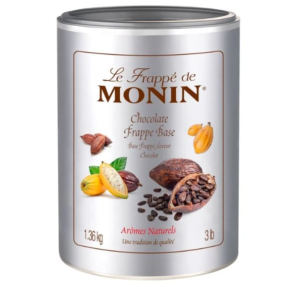 Monin Frappé Chocolate Base, 1,36KG 61202 by MONIN color Svart