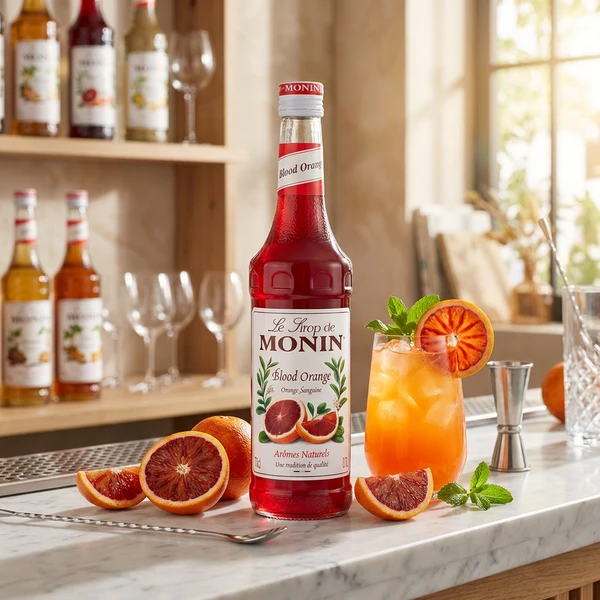 Monin Sirup Blodapelsin / Blodapelsin FL 70 61213 by MONIN color Svart
