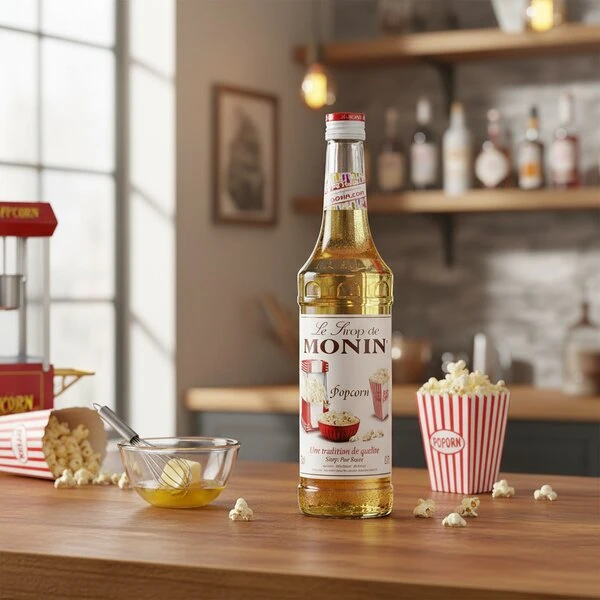 Monin Sirap Popcorn FL 70 61215 by MONIN color Svart