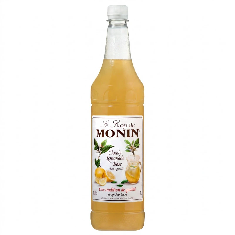 Monin Cloudy Lemonade, PET (+pant) FL 100 61225 by MONIN color Svart
