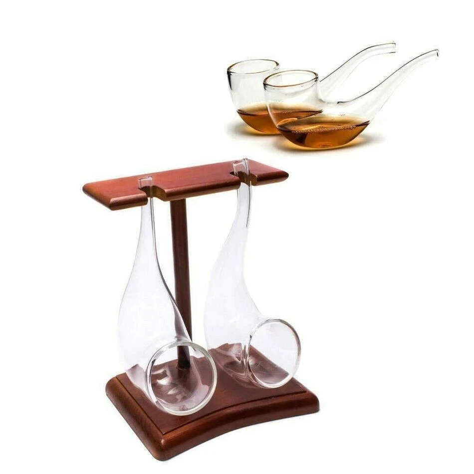 Brandy Rör med stativ 2pk Vinology BS/BP2S by Vinology color Svart