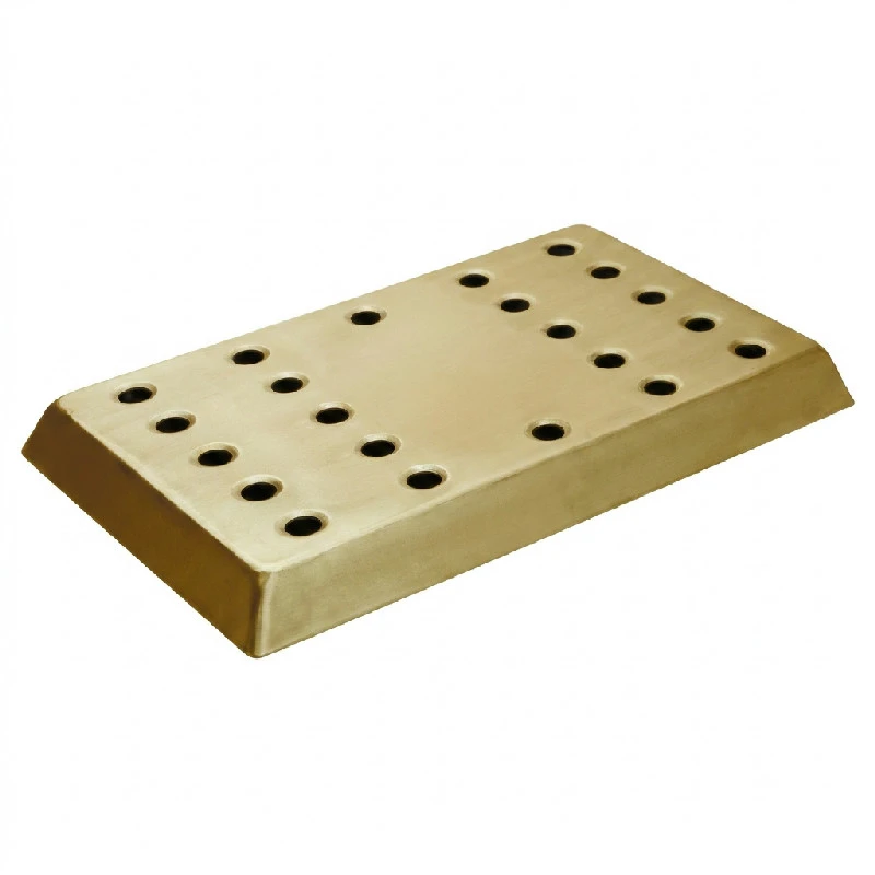 Droppbricka Mässingeffekt 40 x 22,5 cm BTBL3557A by Beaumont color Svart