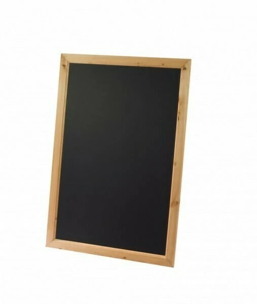 Inramad krittavla, furu - 636mm x 486mm BTBLFBB1-A by Beaumont color Svart