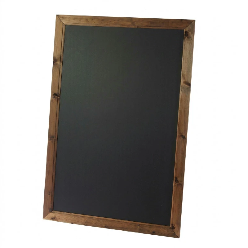 Inramad griffeltavla, Ek - 1236mm x 736mm BTBLFBB3-O by Beaumont color Svart
