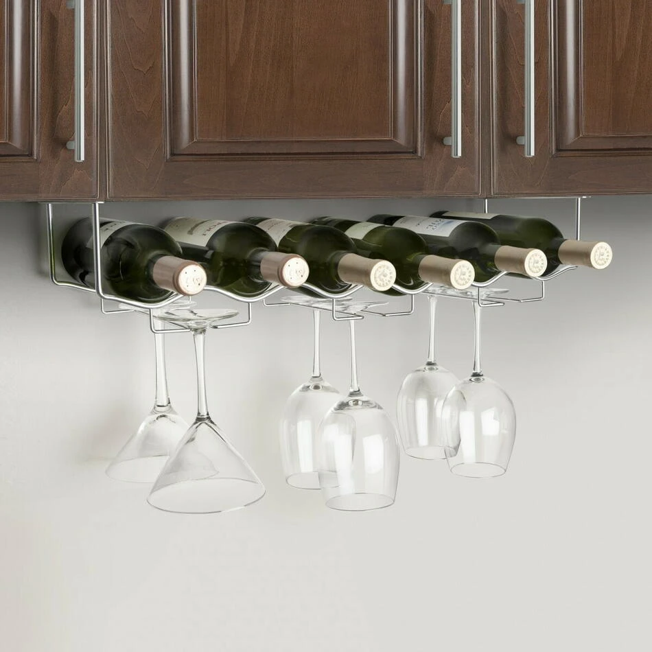 Final Touch Under Skab Glas / Vin Rack FTR0062  color Svart