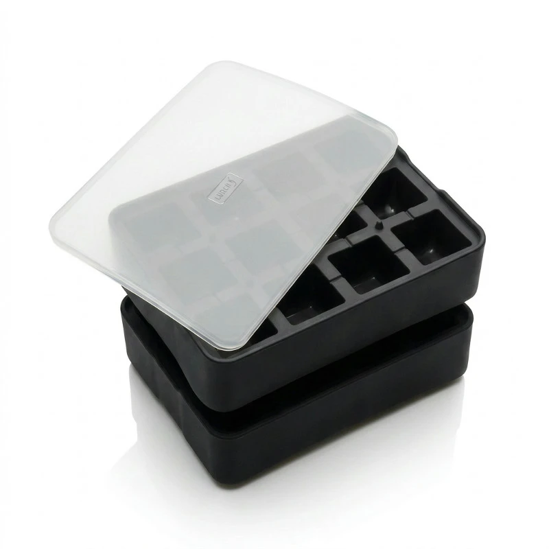 Isform för iskuber 4x4 cm LU240710 by LURch color Svart